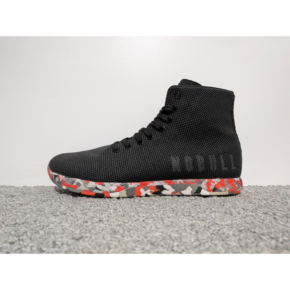 Nobull High Top Trainer Shoes  Crossfit Training Superfabric Mens Size 10 Black